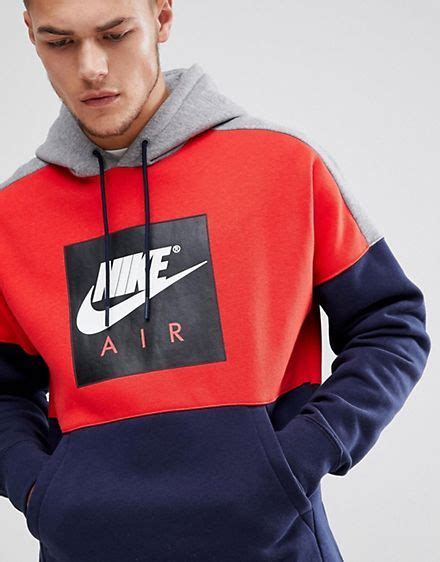 herren nike air marineblauer kapuzenpullover zum überziehen mit großem logo|Nike Kapuzenpullover für Herren in großer Auswahl .